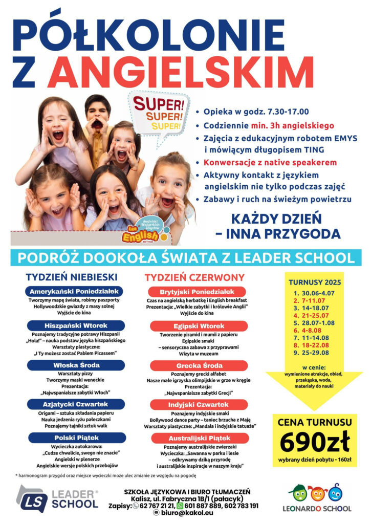 Półkolonie z angielskim